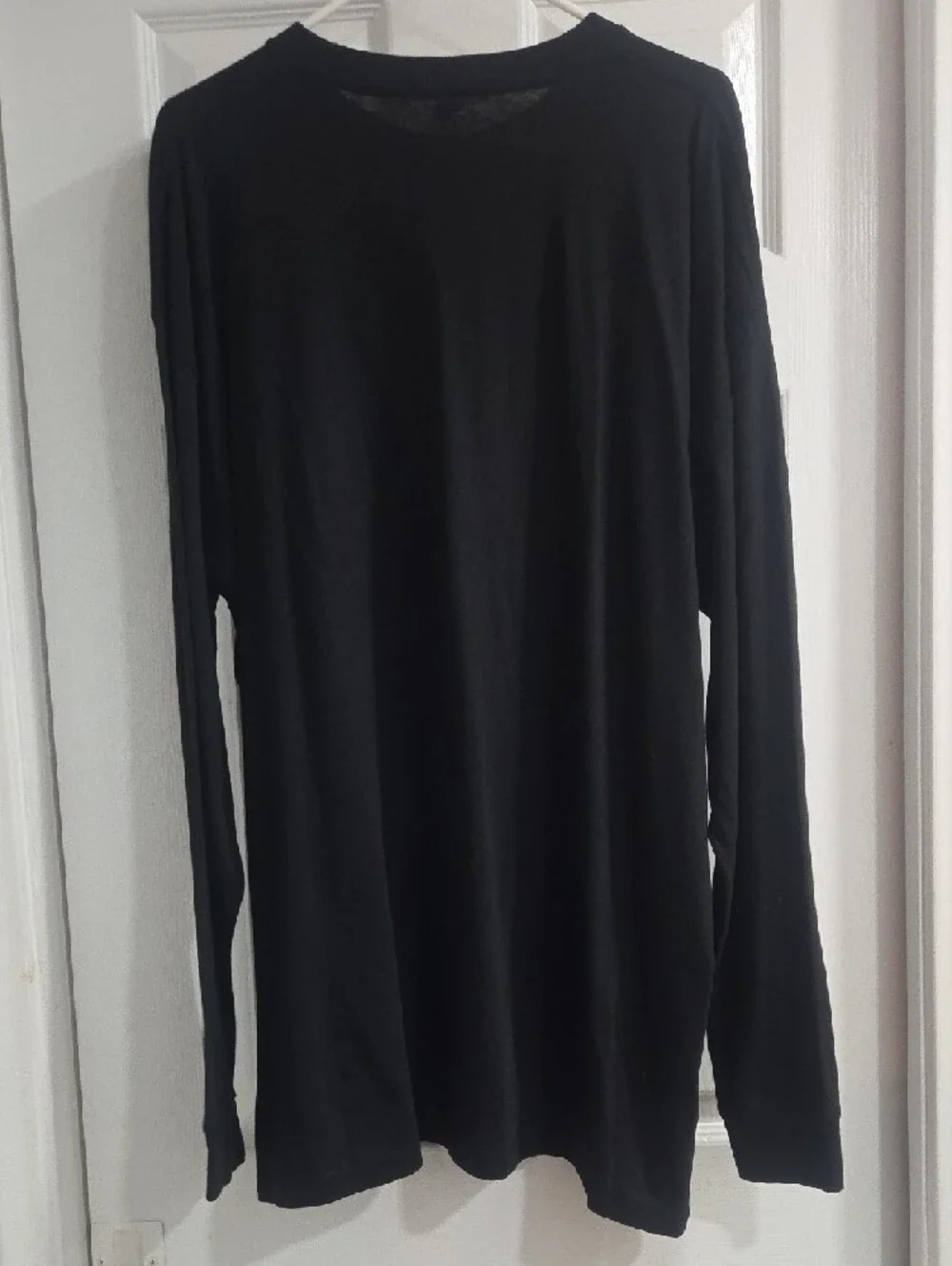 Mama Bow Graphic Long Sleeve Kids Top - Black